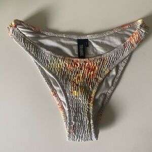 Triangl Swimwear Bikini Bottoms - Yellow and Orange Floral